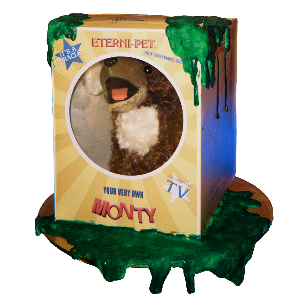 Monty Plushie & Display Box 1