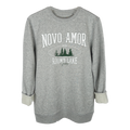 Round Lake State College Sweater Grey
