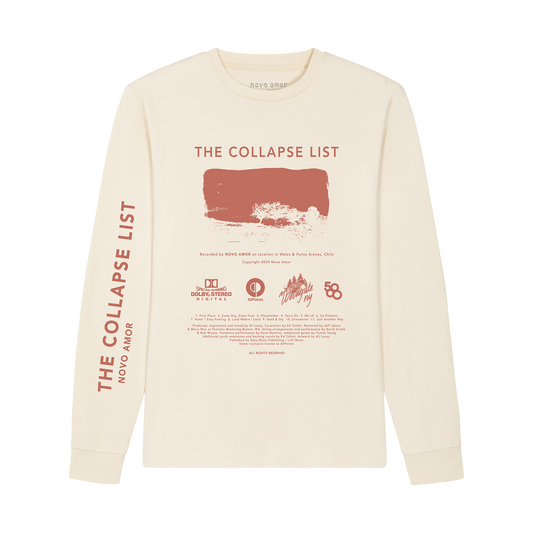 The Collapse List Red Long Sleeve T-Shirt