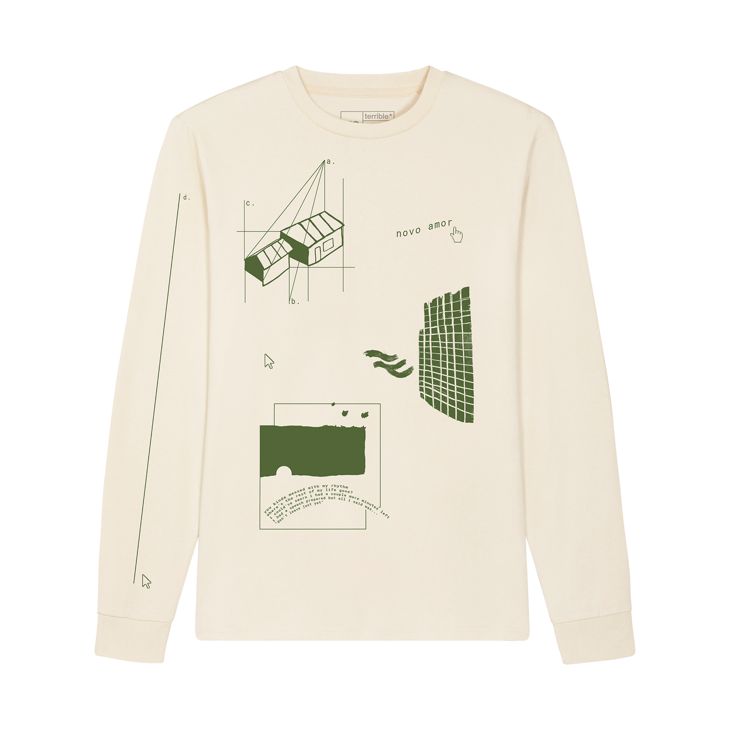 Studio Green/Natural Long Sleeve