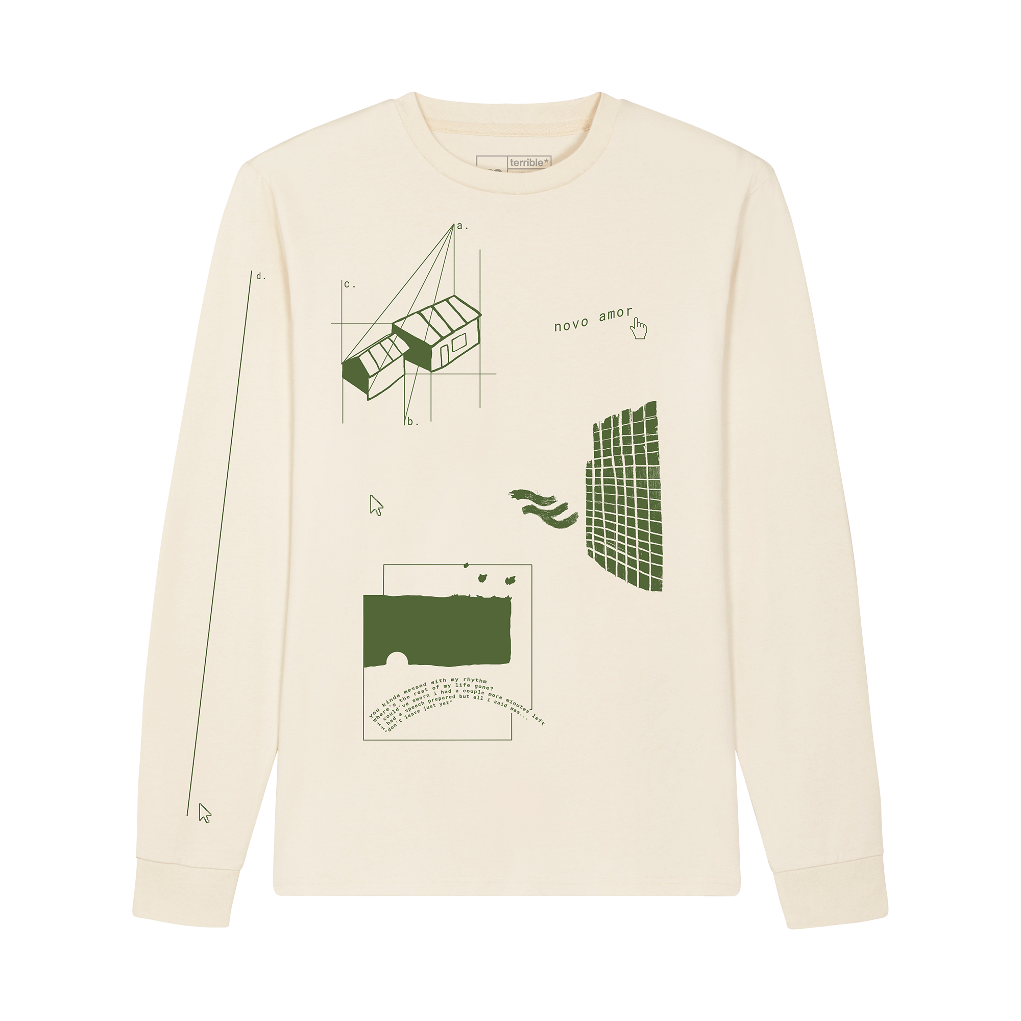 Studio Green/Natural Long Sleeve